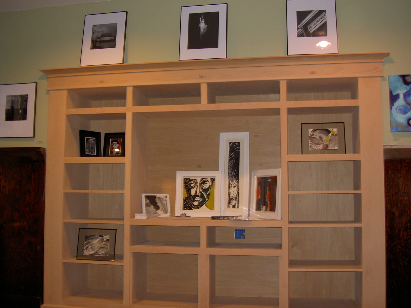 Baron Norris and Justin Kempton artwork - Miracle on 35th Street Holiday Cocktail Party, Art Exhibit and Toy Drive 2007