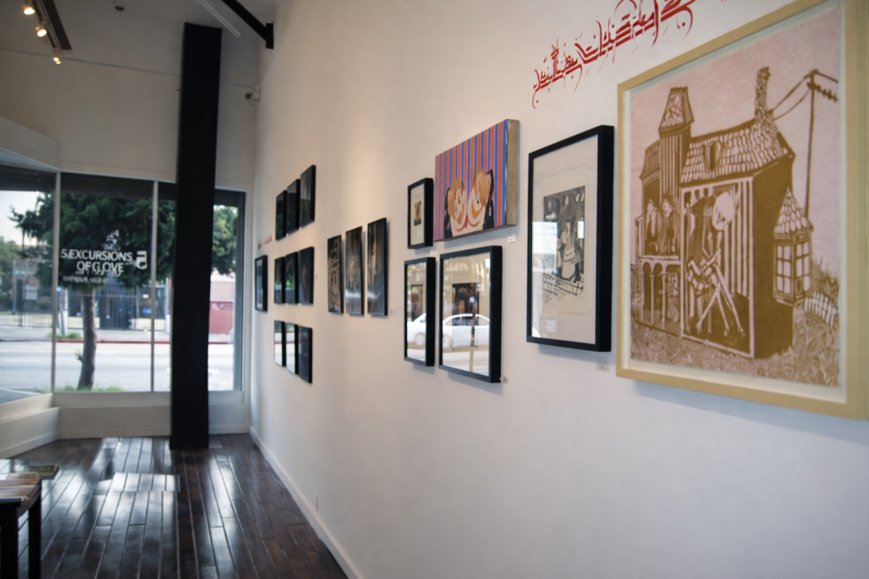 5 Excursions Of Love In Los Angeles, 2009 Art Group Exhibition by La Mancha Gallery