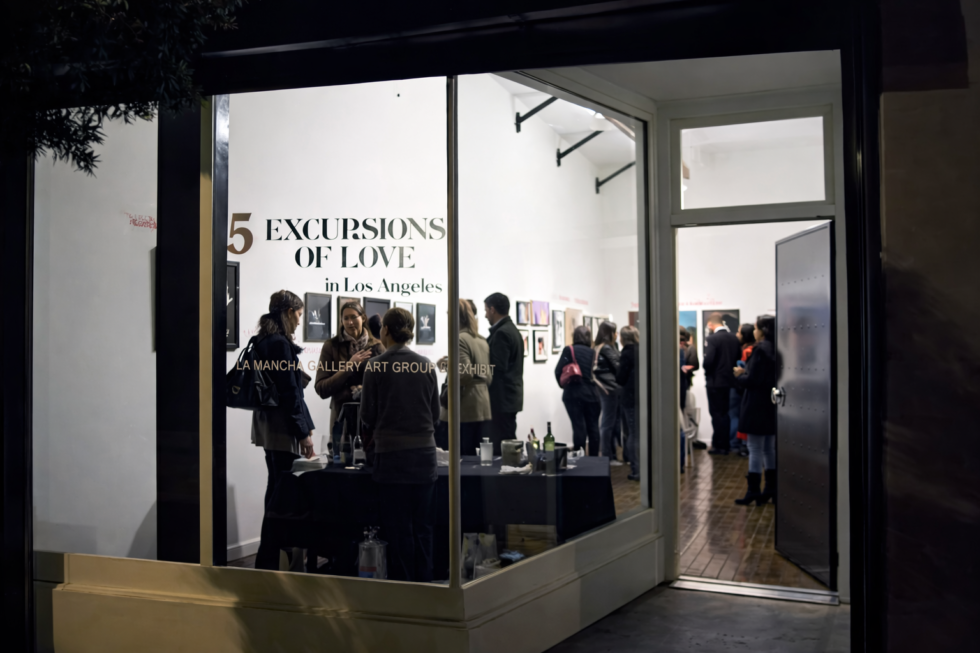 5 Excursions Of Love In Los Angeles, 2009 Art Group Exhibition by La Mancha Gallery