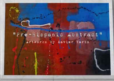 Pre-Hispanic Abstract the works Xavier Yarto