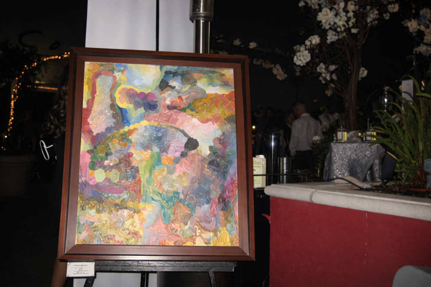 The art of Benjamin Murguia Archundia at LPN Nuestro LA Event, 2009