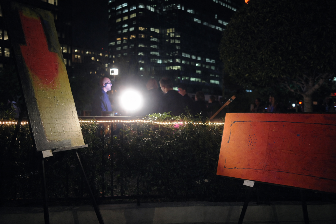 the art of David Taveras at LPN Nuestro LA Event, 2009