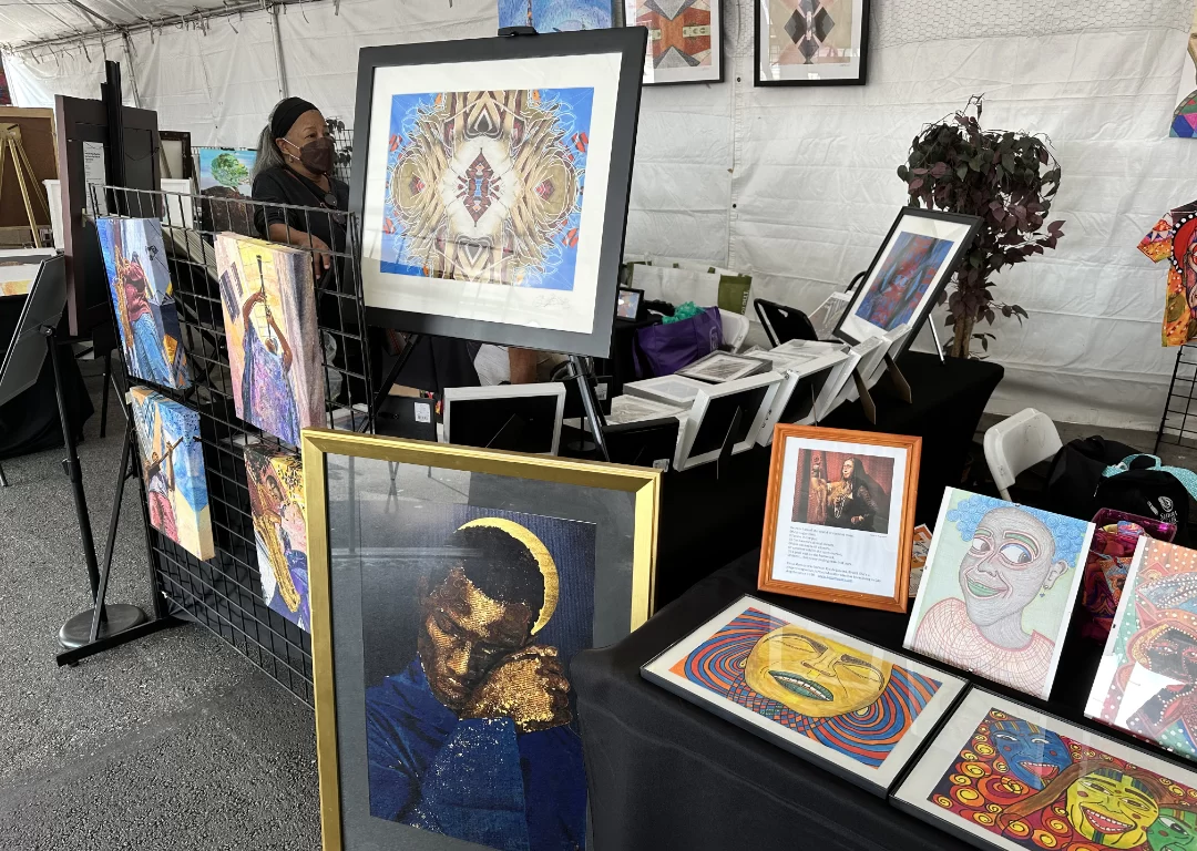 Experience Live Art at the Arts Pavilion | Central Avenue Jazz Festival 2023