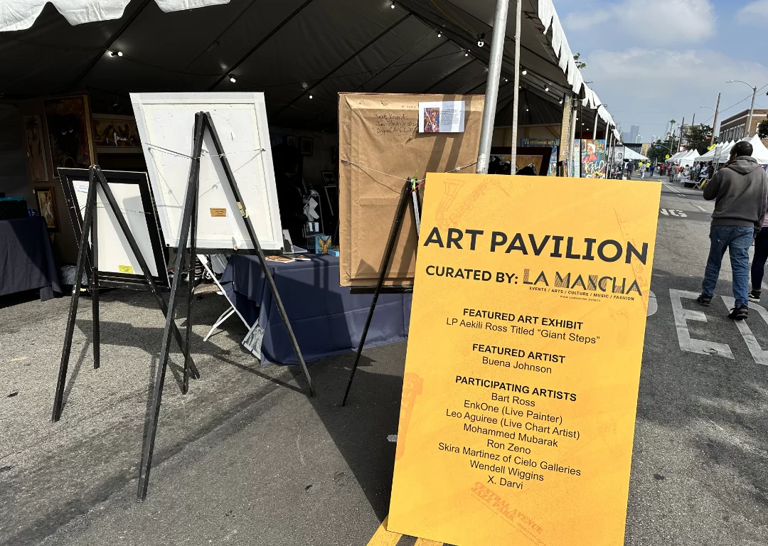 Experience Live Art at the Arts Pavilion | Central Avenue Jazz Festival 2023