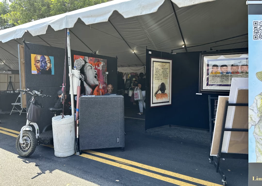 Experience Live Art at the Arts Pavilion | Central Avenue Jazz Festival 2023