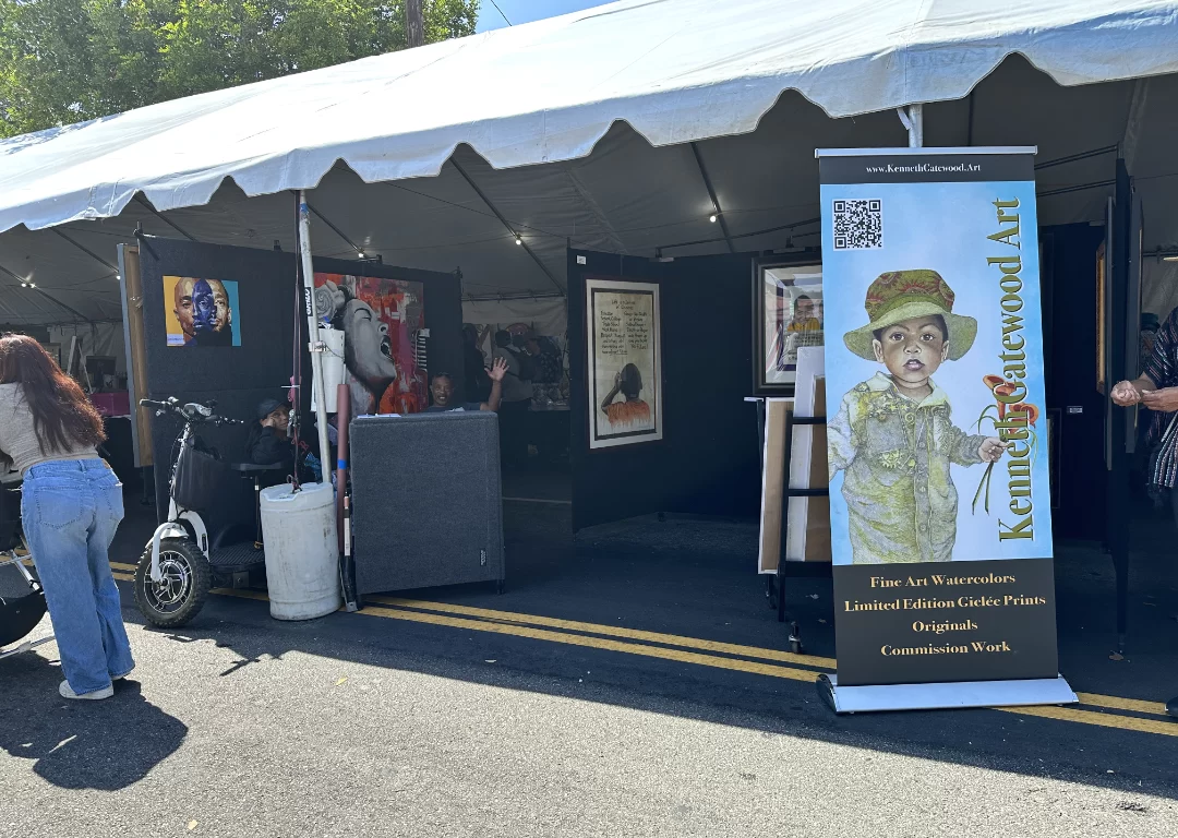 Experience Live Art at the Arts Pavilion | Central Avenue Jazz Festival 2023