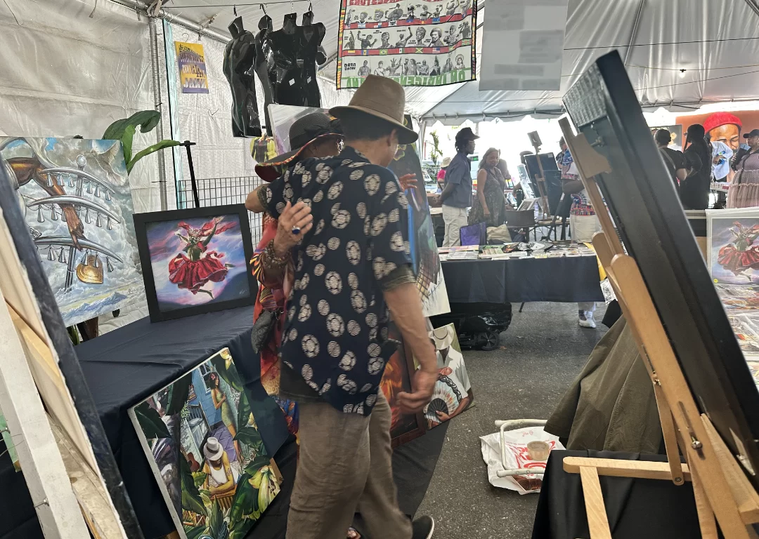 Experience Live Art at the Arts Pavilion | Central Avenue Jazz Festival 2023