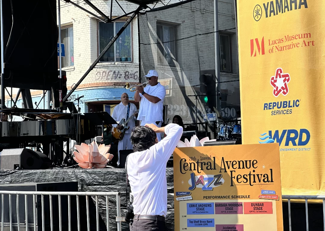 Experience Live Art at the Arts Pavilion | Central Avenue Jazz Festival 2023