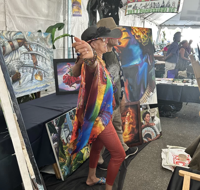 Experience Live Art at the Arts Pavilion | Central Avenue Jazz Festival 2023