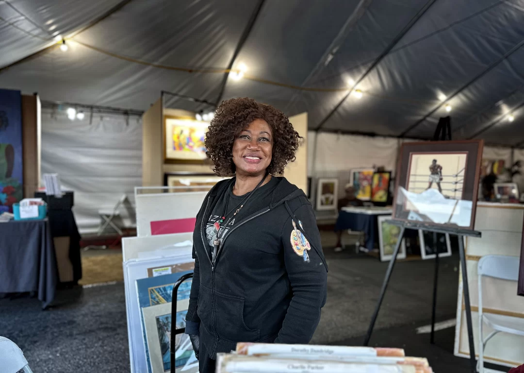 Experience Live Art at the Arts Pavilion | Central Avenue Jazz Festival 2023