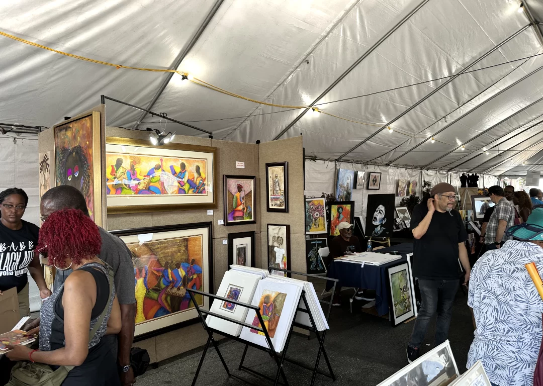 Experience Live Art at the Arts Pavilion | Central Avenue Jazz Festival 2023