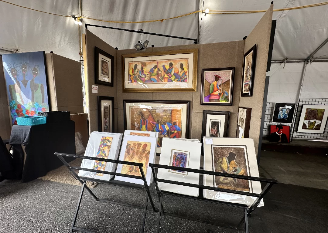 Experience Live Art at the Arts Pavilion | Central Avenue Jazz Festival 2023