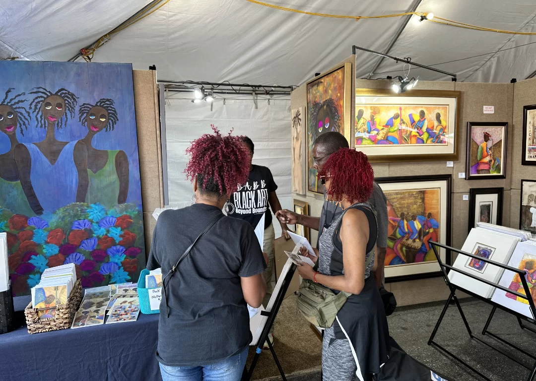 Experience Live Art at the Arts Pavilion | Central Avenue Jazz Festival 2023