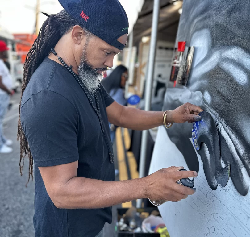 Experience Live Art at the Arts Pavilion | Central Avenue Jazz Festival 2023