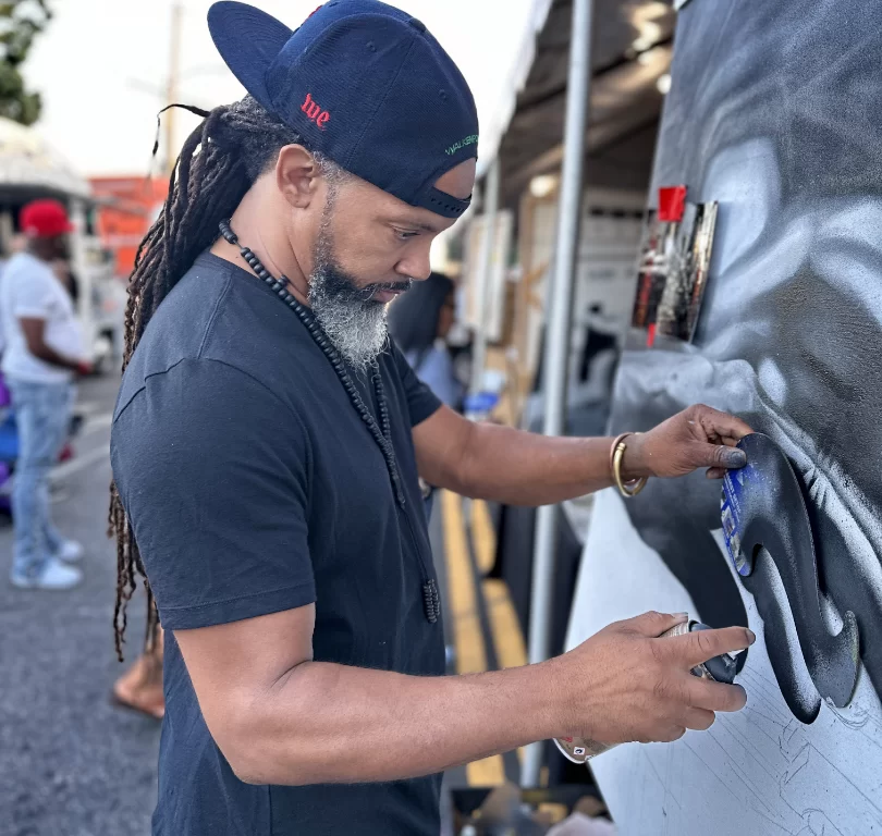 Experience Live Art at the Arts Pavilion | Central Avenue Jazz Festival 2023