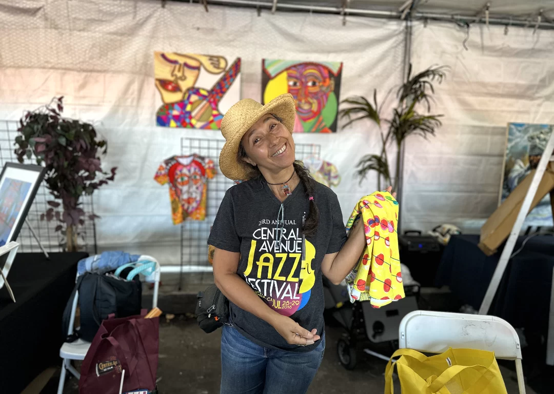 Experience Live Art at the Arts Pavilion | Central Avenue Jazz Festival 2023