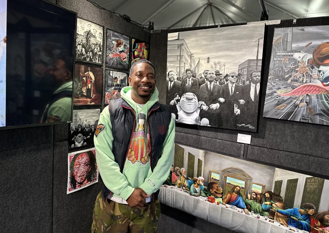 Experience Live Art at the Arts Pavilion | Central Avenue Jazz Festival 2023