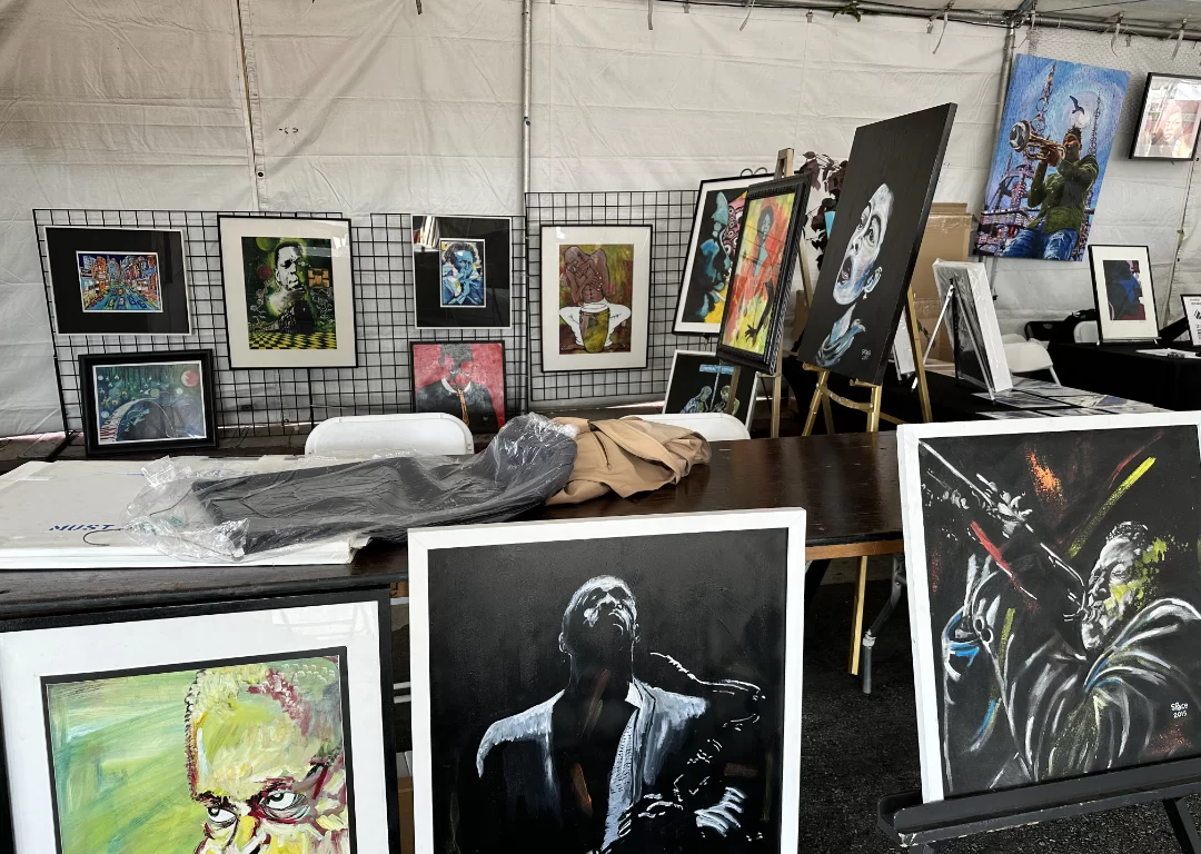 Experience Live Art at the Arts Pavilion | Central Avenue Jazz Festival 2023