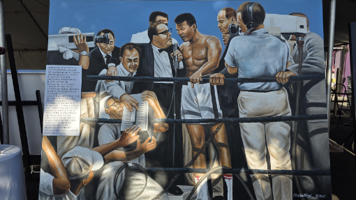 Arts Pavilion at the 30th Central Avenue Jazz Festival