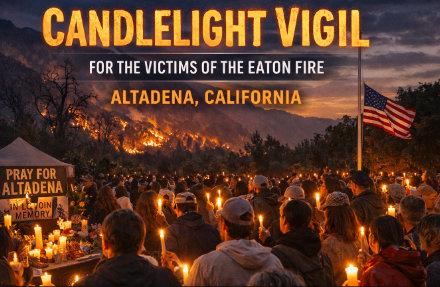 Altadena Candle Light Vigil Livestream