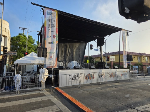 Arts Pavilion at the 30th Central Avenue Jazz Festival
