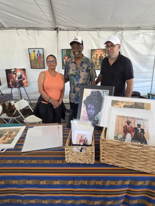 Arts Pavilion at the 30th Central Avenue Jazz Festival