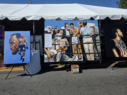 Arts Pavilion at the 30th Central Avenue Jazz Festival