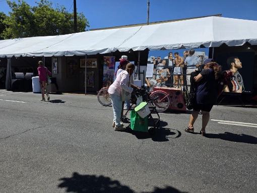 Arts Pavilion at the 30th Central Avenue Jazz Festival