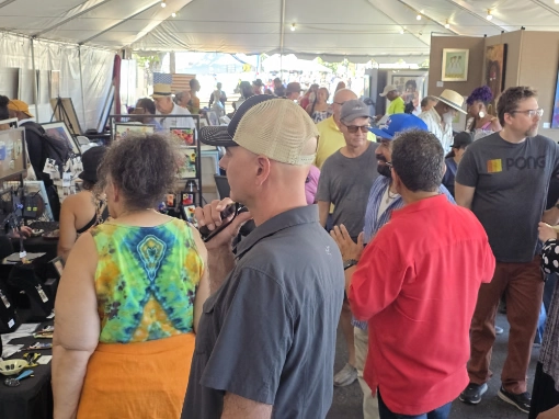 Arts Pavilion at the 30th Central Avenue Jazz Festival