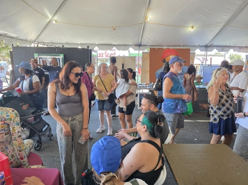 Arts Pavilion at the 30th Central Avenue Jazz Festival