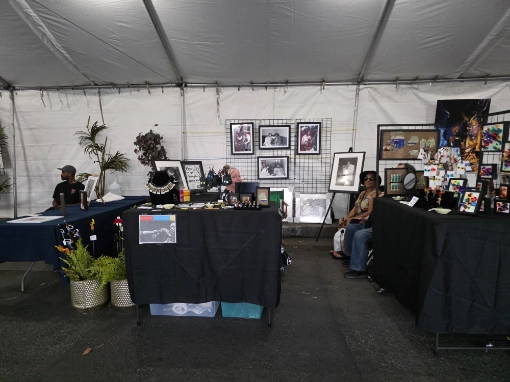 Arts Pavilion at the 30th Central Avenue Jazz Festival