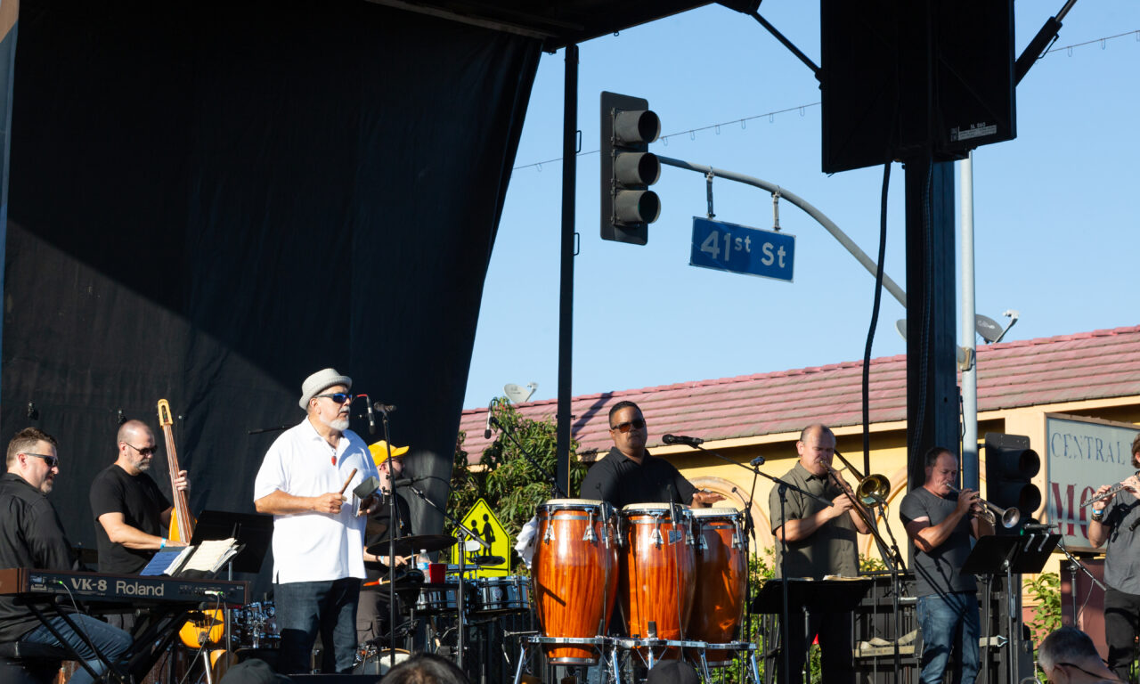 Arts Pavilion at the 30th Central Avenue Jazz Festival